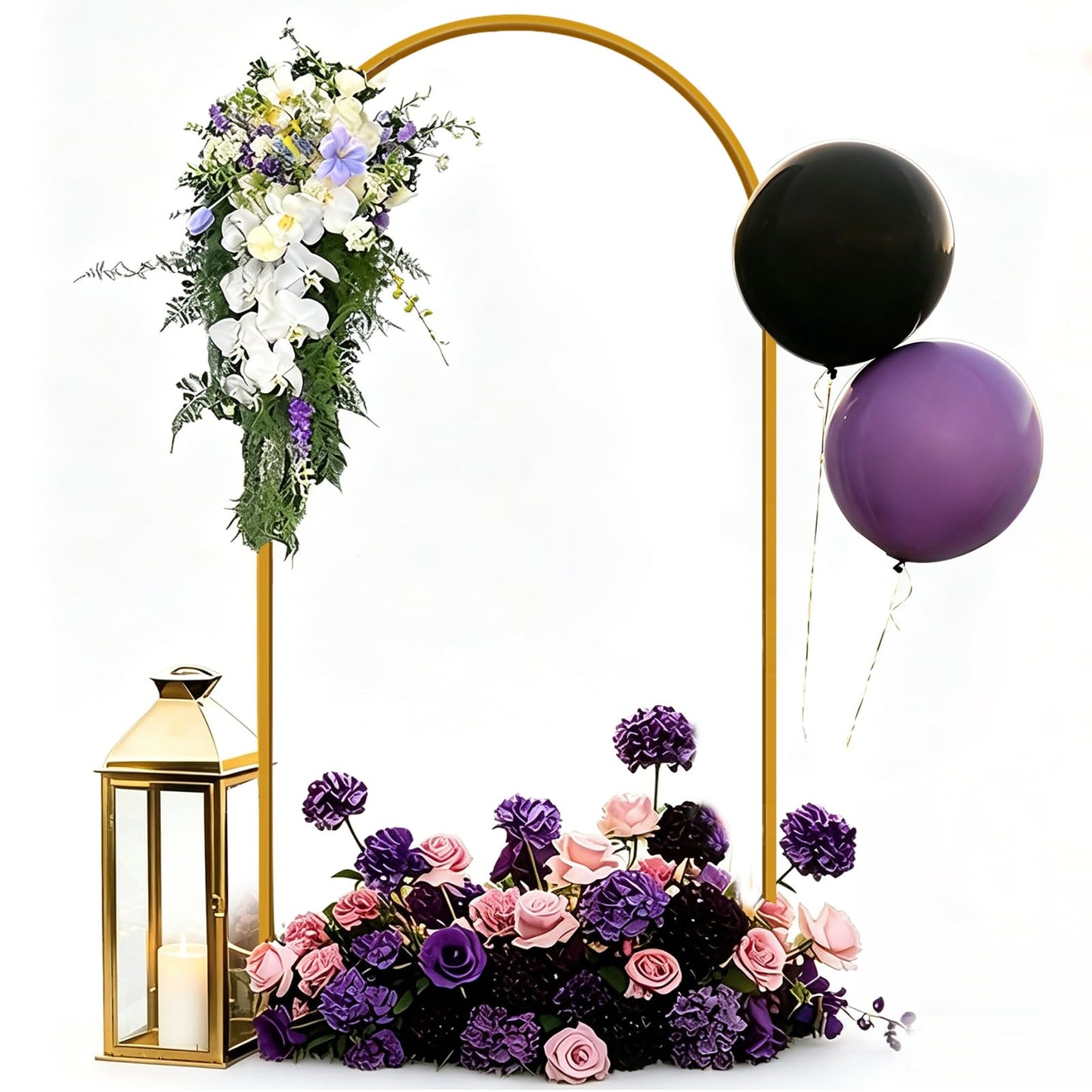 HEMMOTOP Metal Arch Backdrop Stand