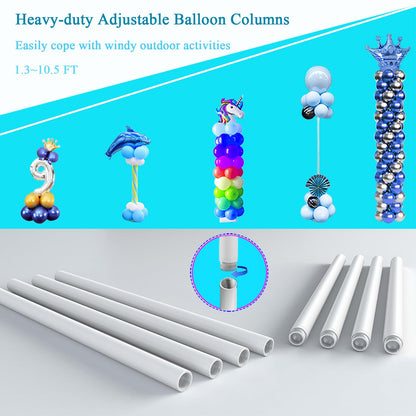 Adjustable Round Balloon Arch Stand Kit for Wedding and Party Decor