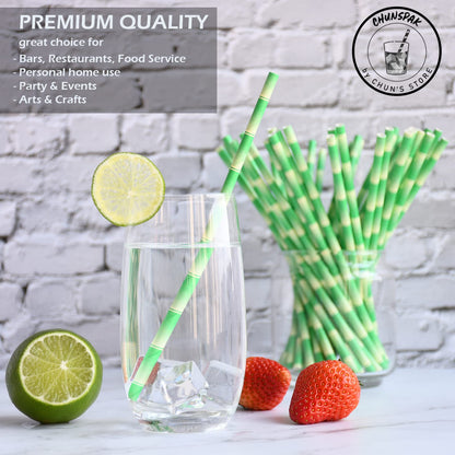 Eco-Friendly Paper Straws for Hot and Cold Drinks