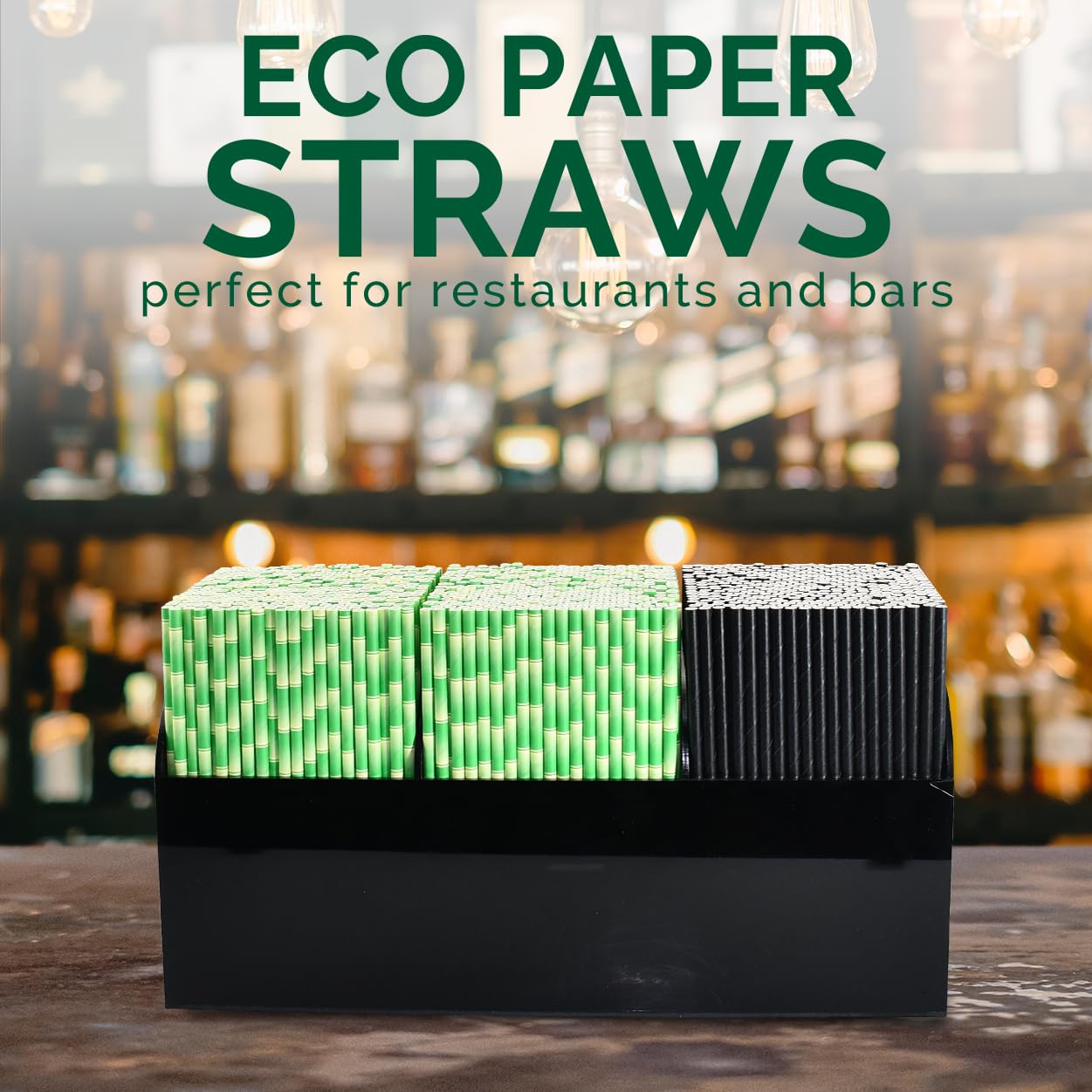 Eco-Friendly Paper Straws for Hot and Cold Drinks