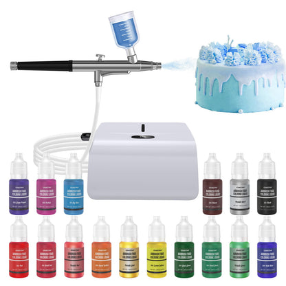 Cake Decorating Kit with Compressor