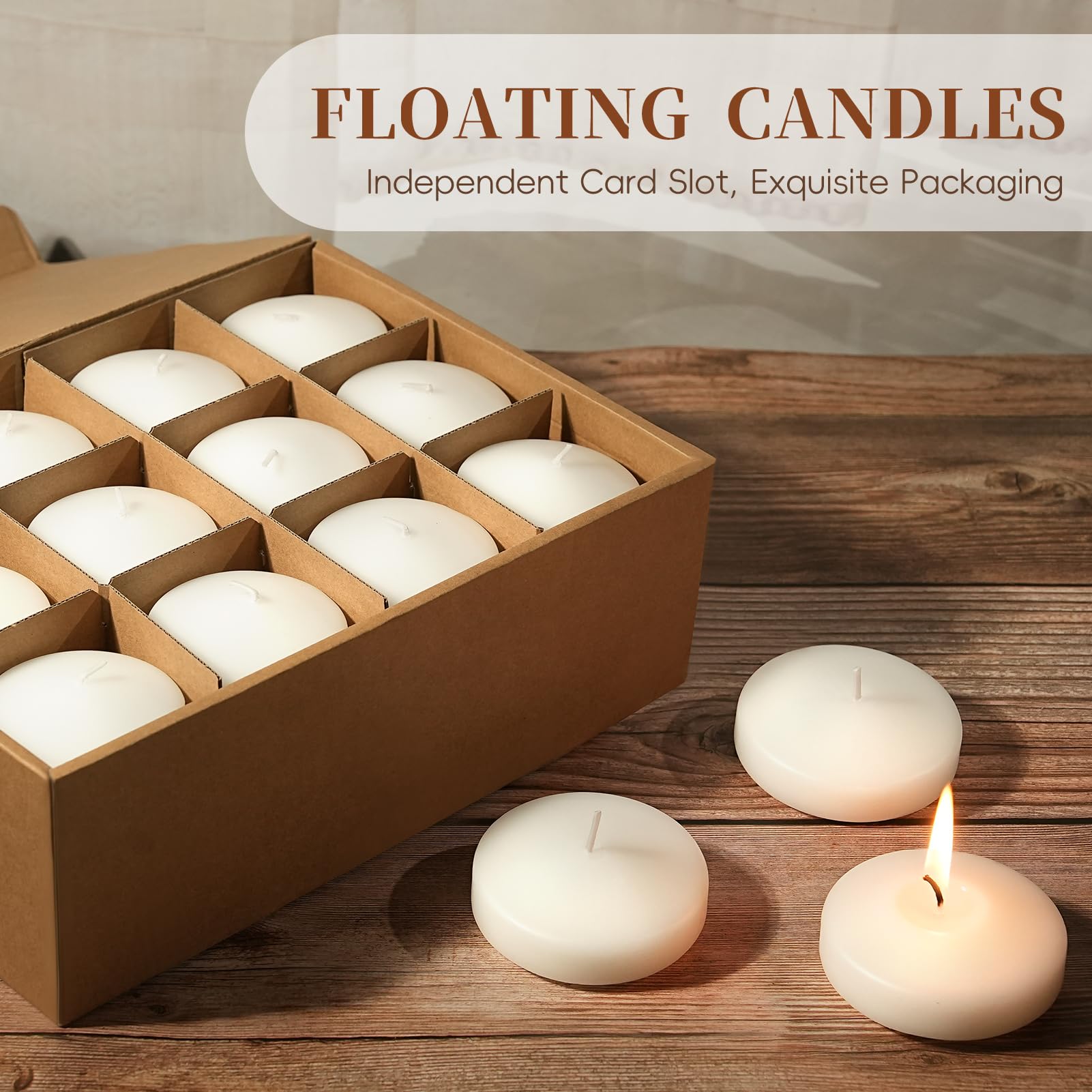 3 inch Floating Candles