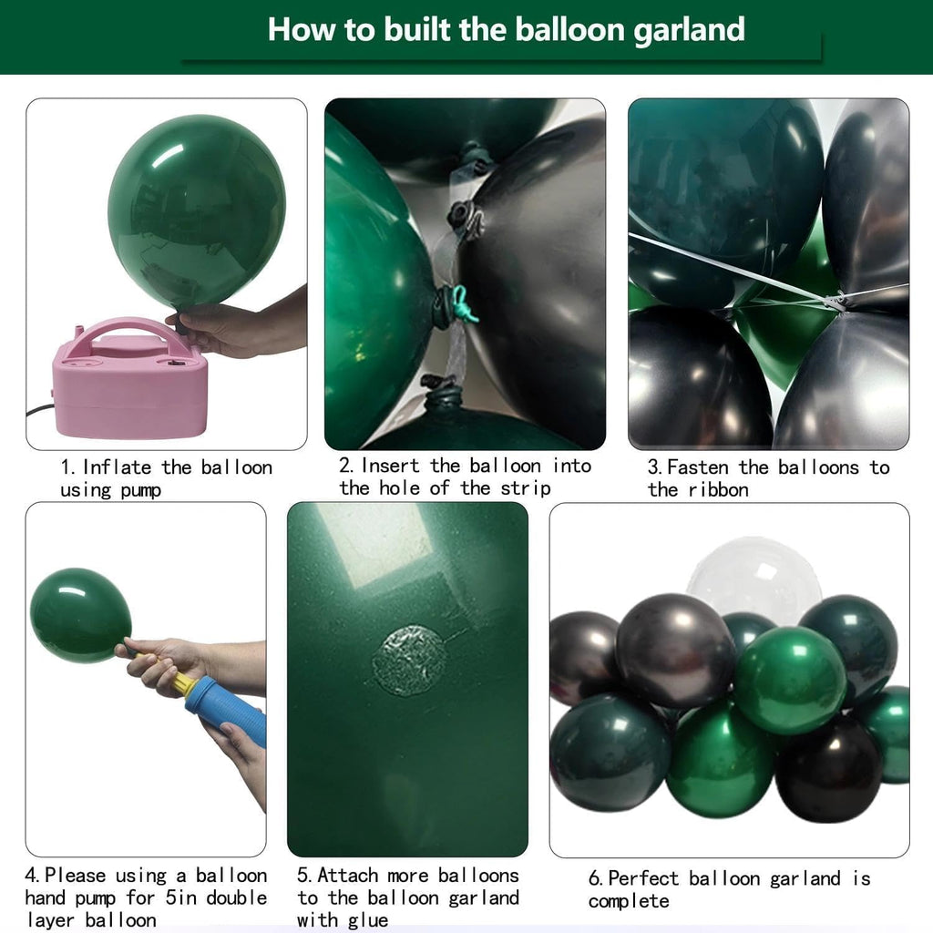 Metallic Balloon Garland Arch Kit for Baby Shower and Party Decor
