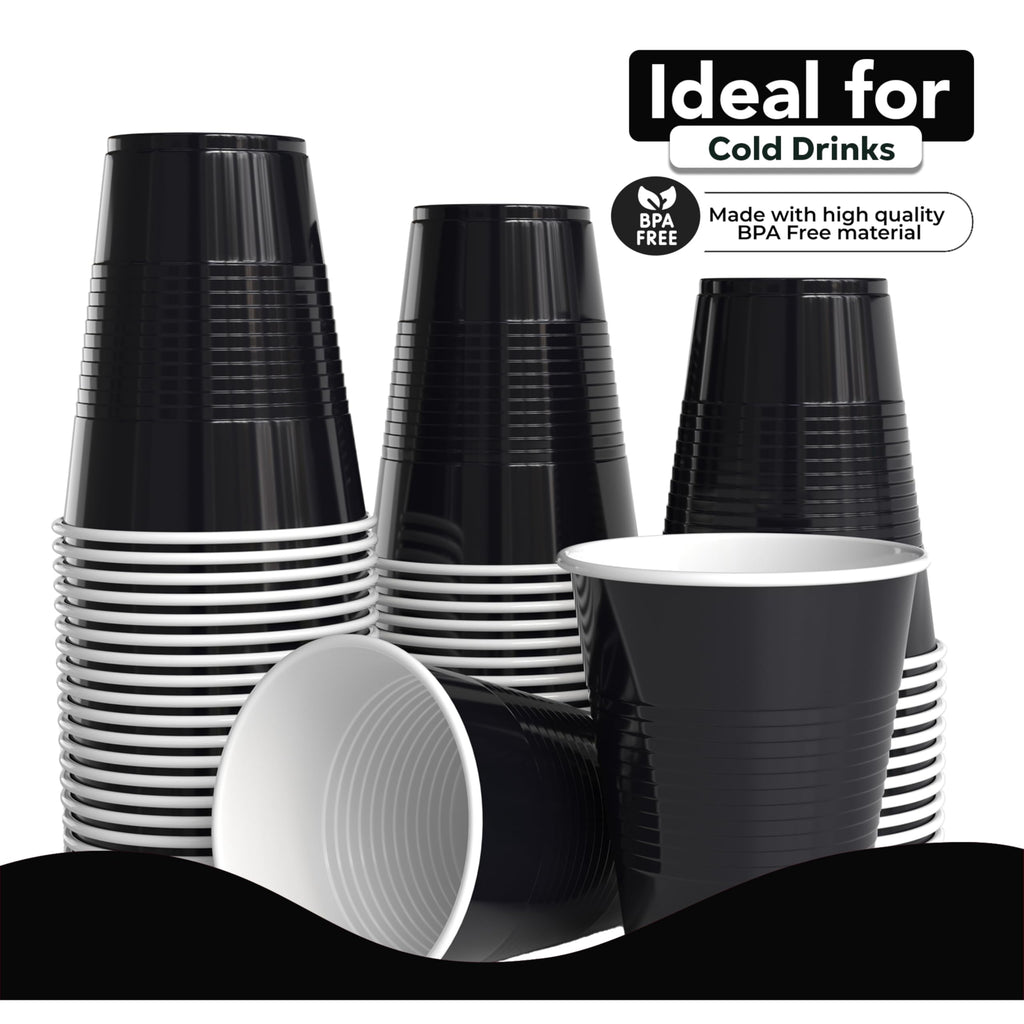 Party Solids 18oz Plastic Cups - 50 Pack