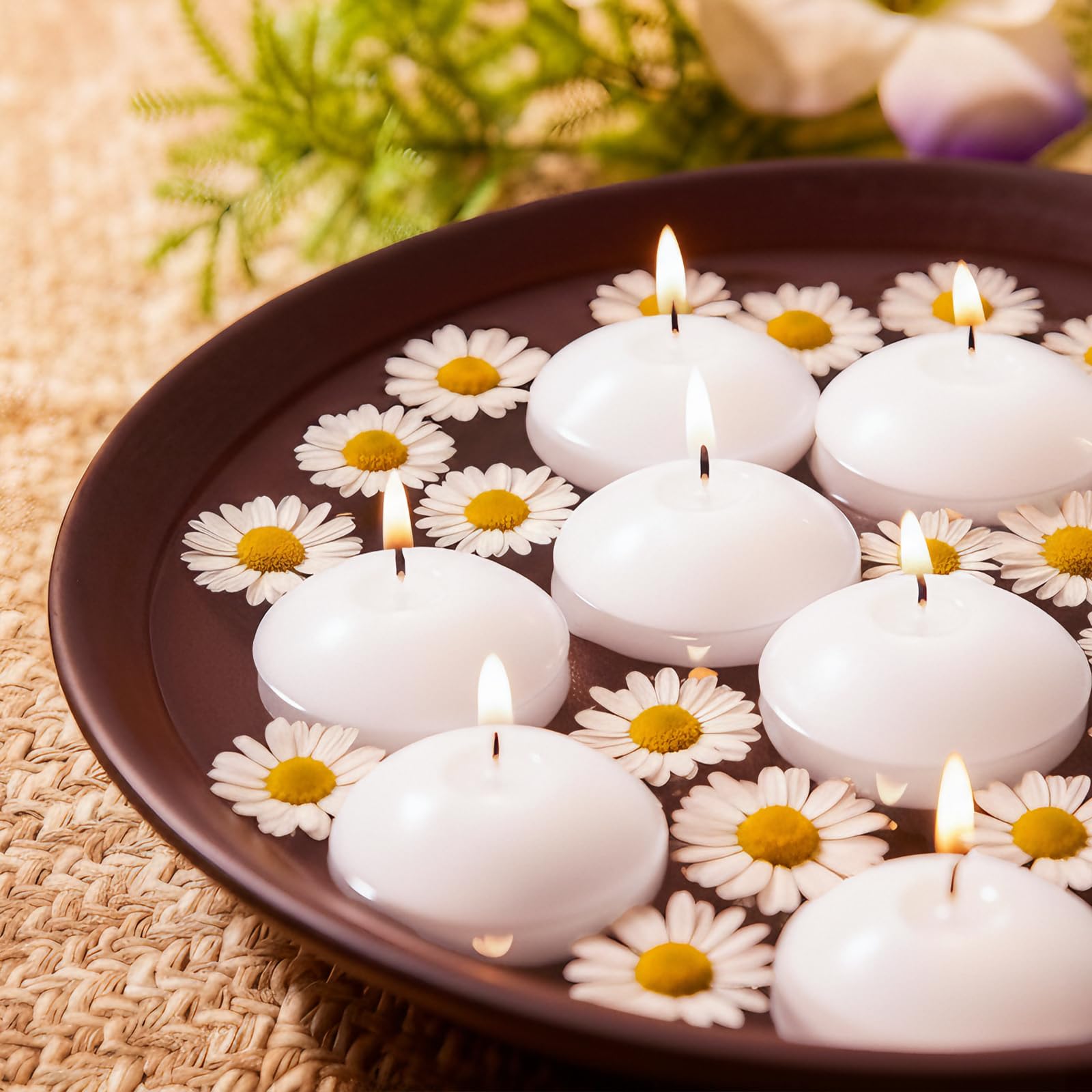 Ashlux Floating Candles Set