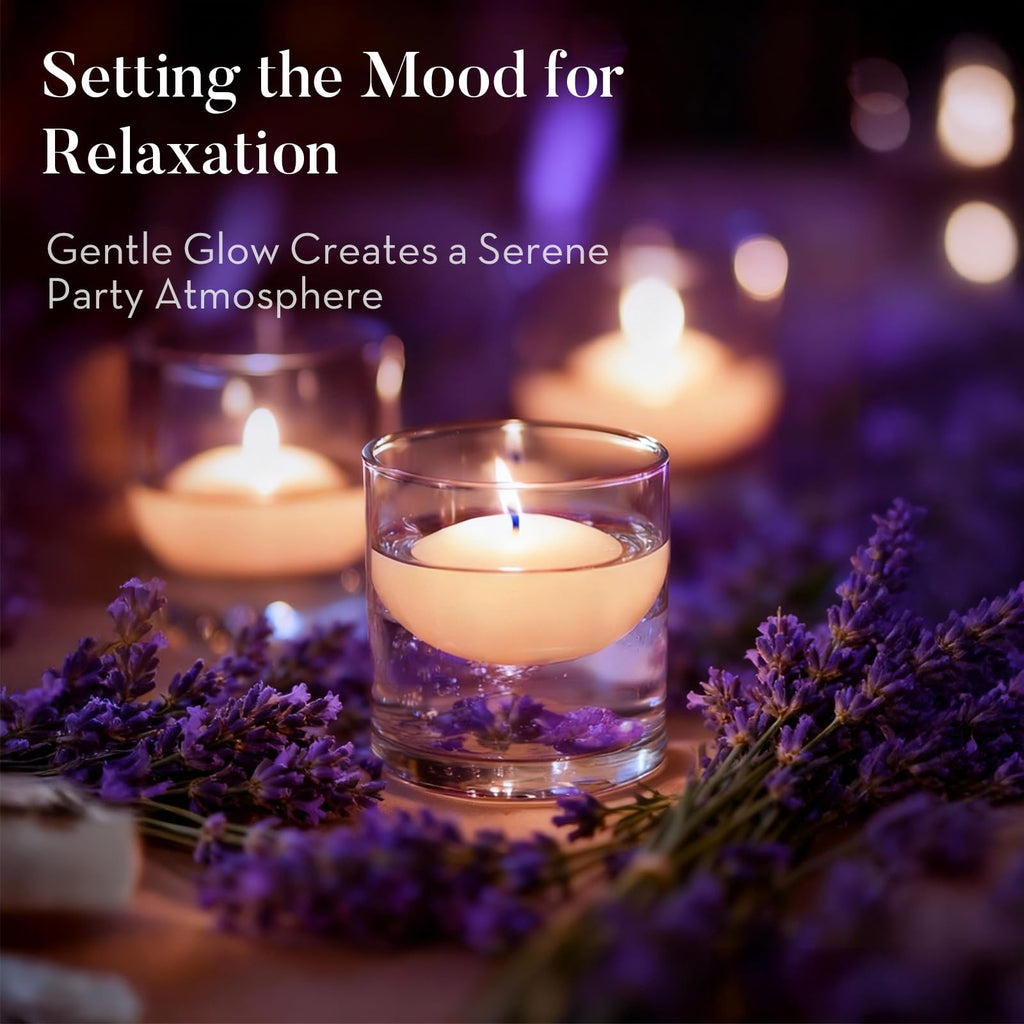 Ashlux Floating Candles Set