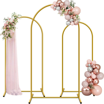 HEMMOTOP Metal Arch Backdrop Stand