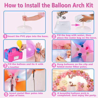 Balloon Pump Balloon Arch Kit