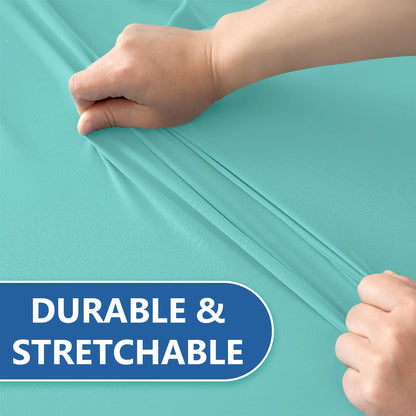 Spandex Table Cloths for Rectangle Tables-Fitted Stretch Table Cover