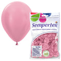 Sempertex Round Pearl Pink Balloons, Latex, 5 Inch, 50 Pcs