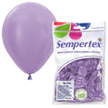 Sempertex Round Pearl Lilac Balloons, Latex, 5 Inch, 50 Pcs