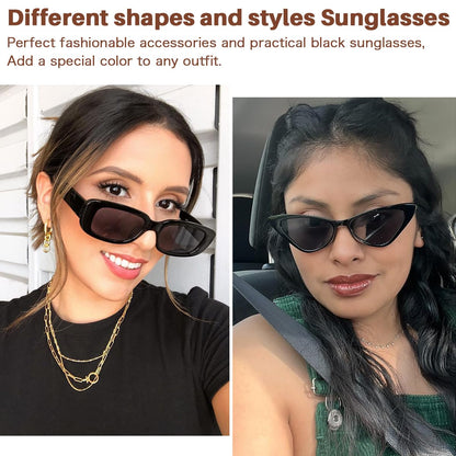 Dwenarry Party Sunglasses Bulk Funky Glasses Party Favor for Women 8/12Pack