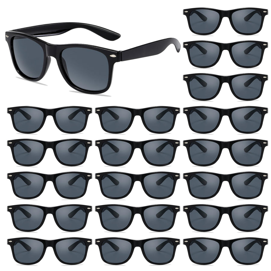 PPXMEEUDC 18 Pack Party Sunglasses Bulk for Weddings Birthday Pool Party Supplies