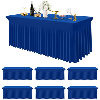 Stretch Fitted Tablecloth for Wedding, Banquet and Party Events