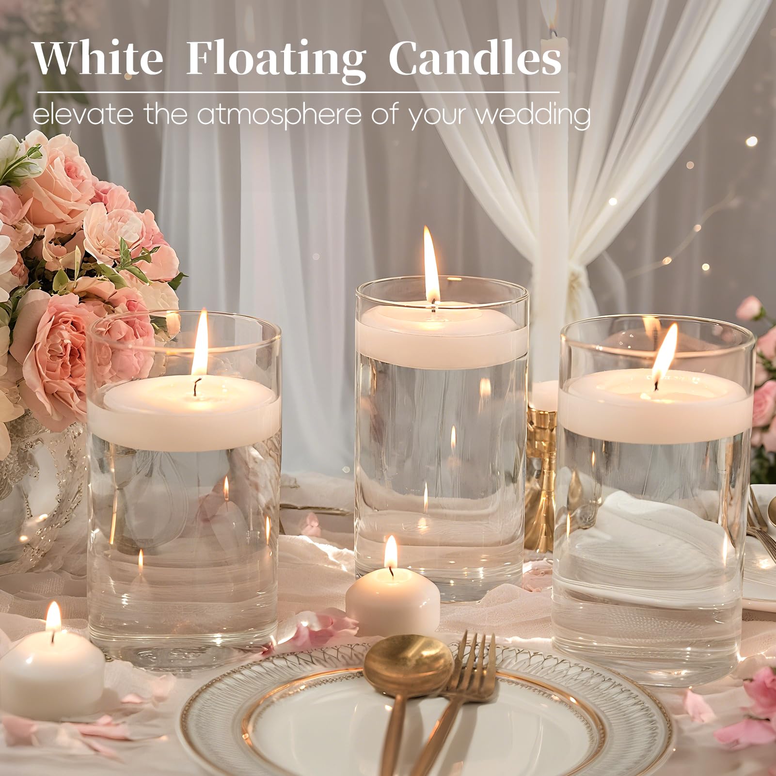3 inch Floating Candles