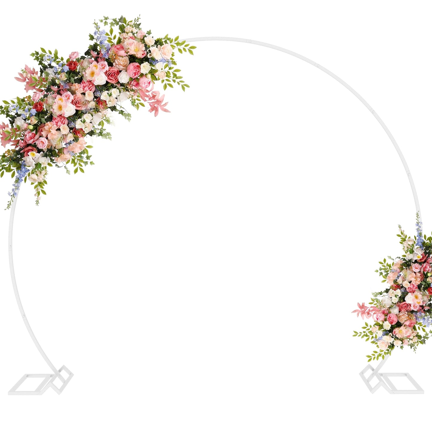 Round Metal Wedding Arch Backdrop Frame for Party Decorations