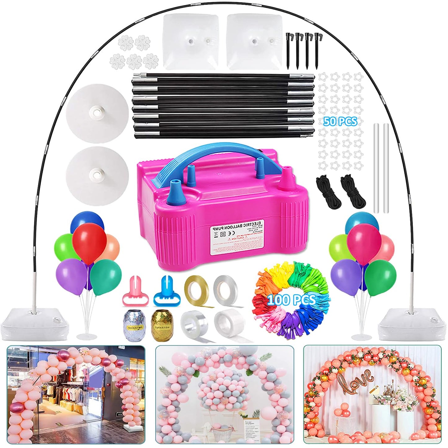 Balloon Pump Balloon Arch Kit