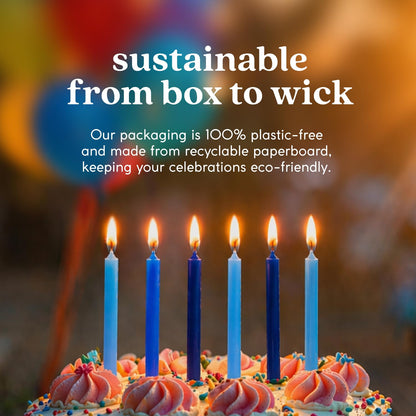 Vegan Birthday Candles for Cakes and Party Celebrations