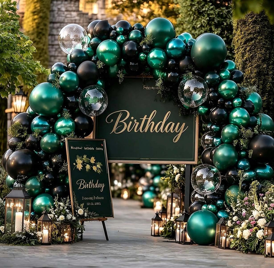 Metallic Balloon Garland Arch Kit for Baby Shower and Party Decor