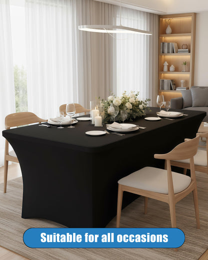 Stretch Fitted Table Cover for Party and Event Decorations