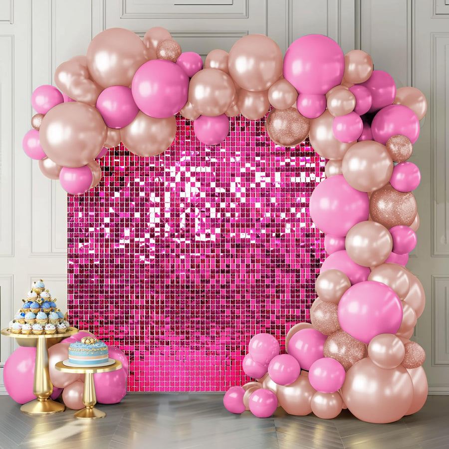 Kate Shimmer Wall Backdorp Decoration for Birthday Party,Wedding, Anniversary