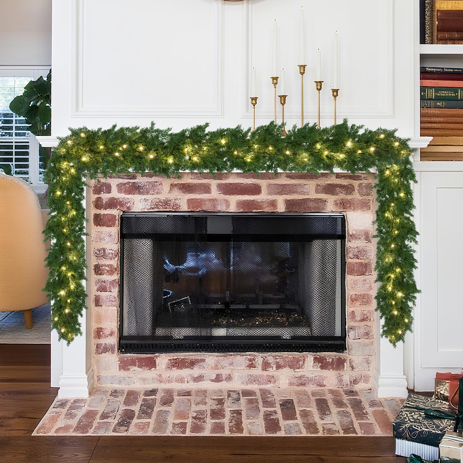 MSMUH Pine Garland Christmas Garland