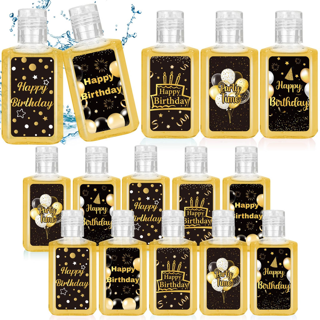 Mini Hand Sanitizer Party Favors with Inspirational Labels for Gifts