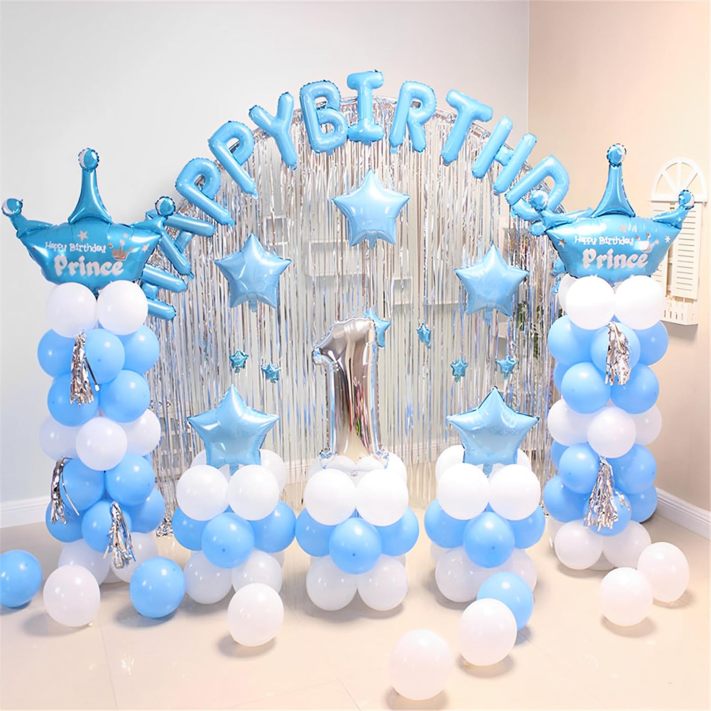 Adjustable Metal Balloon Arch Stand Kit for Wedding and Party Decor