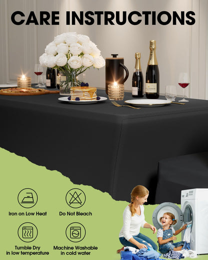 Fitted Spandex Tablecloth for Rectangle Tables and Events