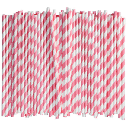 Eco-Friendly Paper Straws for Hot and Cold Drinks