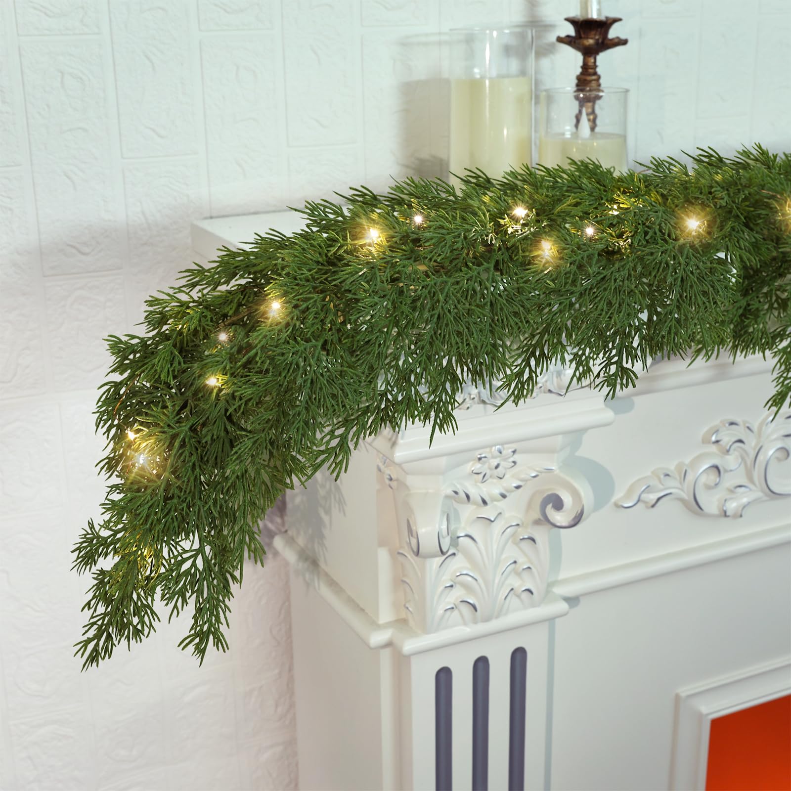 MSMUH Pine Garland Christmas Garland