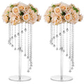 Acrylic Flower Vase Stands for Wedding Centerpiece Table Decor