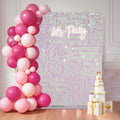 Ozikutech 24 Pcs Shimmer Wall Backdrop Panels for Party Decoration