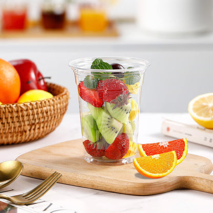 Clear Plastic Party Cups for Drinks, Smoothies and Cold Beverages